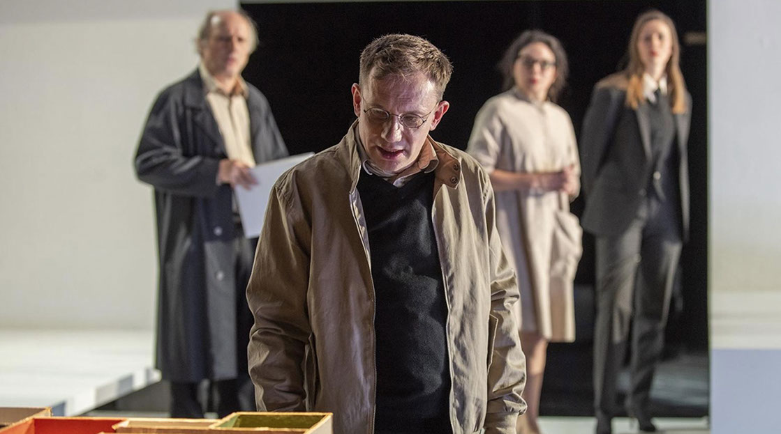 Die Abweichungen, Clemens Setz, Stuttgart, Regie Goerden, Bühne Merlo/Stengl, Burgstaller, Prietz, Köhler, Hauter, Foto Klein